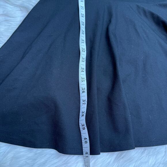 Club Monaco Fluted Strapless Knit Dress Black Size L NWT Old Money Luxury - Picture 7 of 13